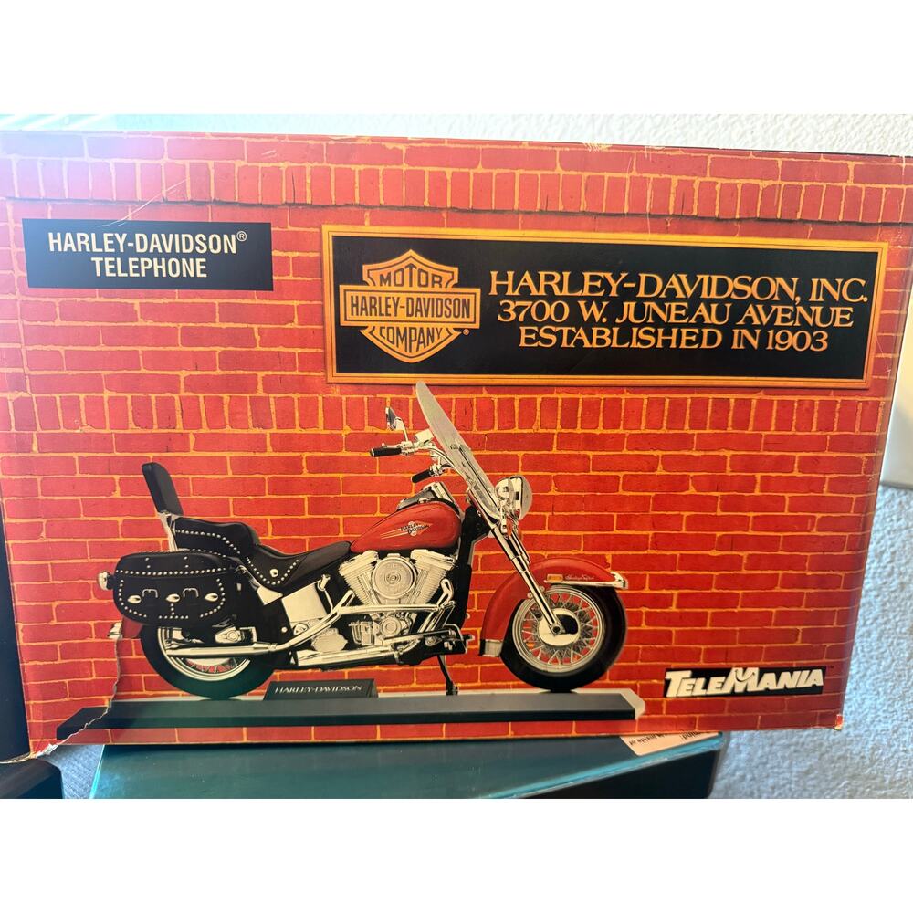 Harley-Davidson Telemania American Motorcycle Electronic Push Button Telephone